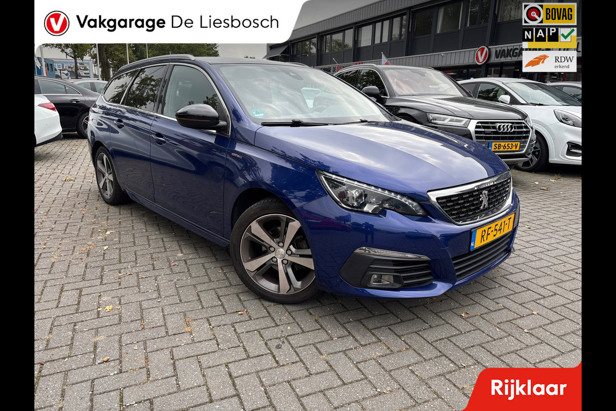 Peugeot 308 SW 1.2 PureTech GT-line/pano/navi/camera/cruisec/trekhaak/boeken