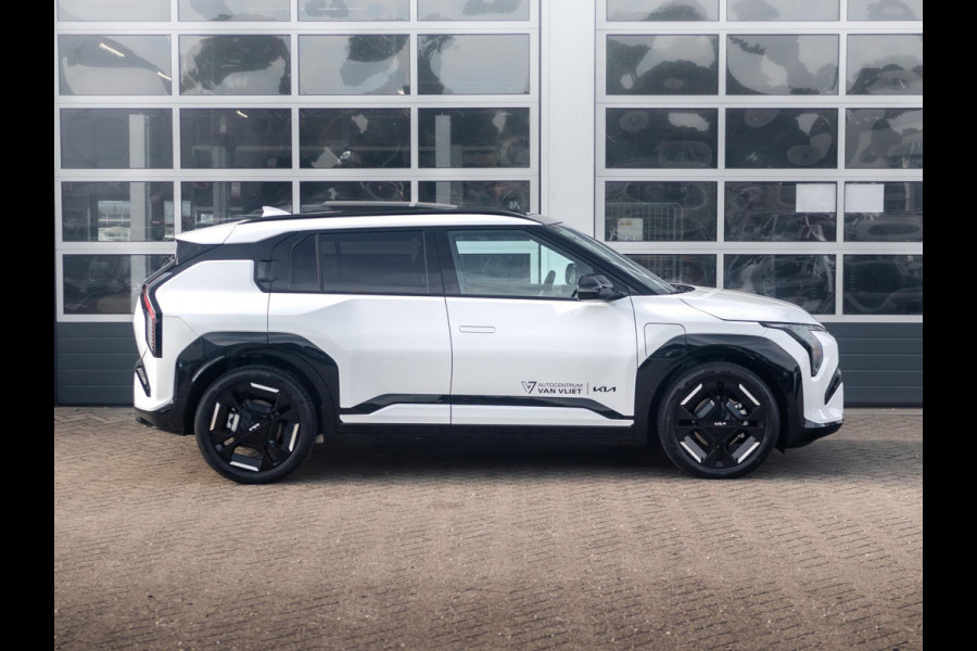 Kia EV3 GT-Line 81.4 kWh l Long range l Schuif kantel dak l Stoel / Stuurwielverwarming l Navigatie l Direct beschikbaar