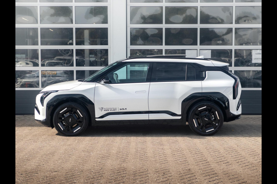 Kia EV3 GT-Line 81.4 kWh l Long range l Schuif kantel dak l Stoel / Stuurwielverwarming l Navigatie l Direct beschikbaar
