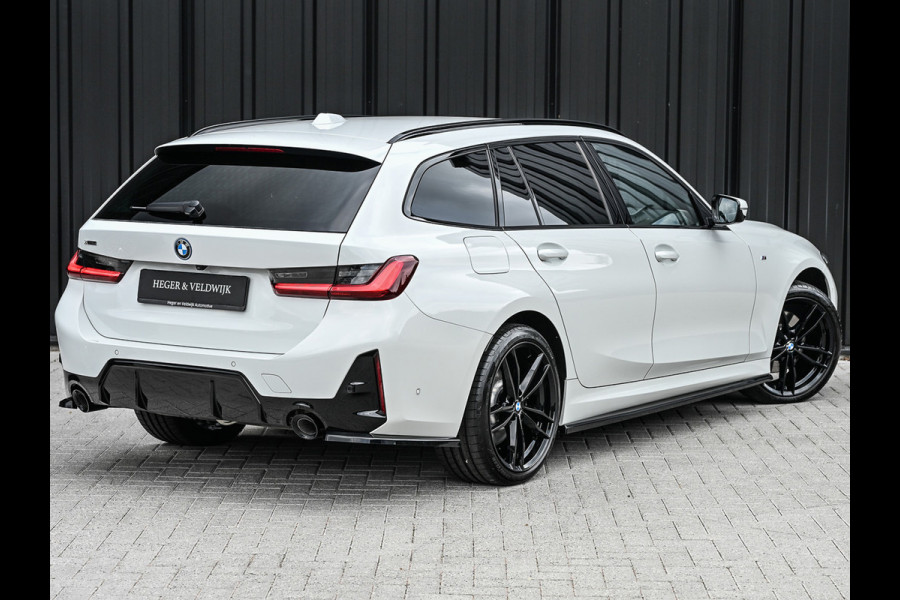 BMW 3 Serie Touring 330e xDrive M-SPORT | FACELIFT | ACCU 19,5 kWh | ACTIVE CRUISE | HIFI AUDIO | CAMERA | FULL-LED | STUUR- EN STOELVERWARM