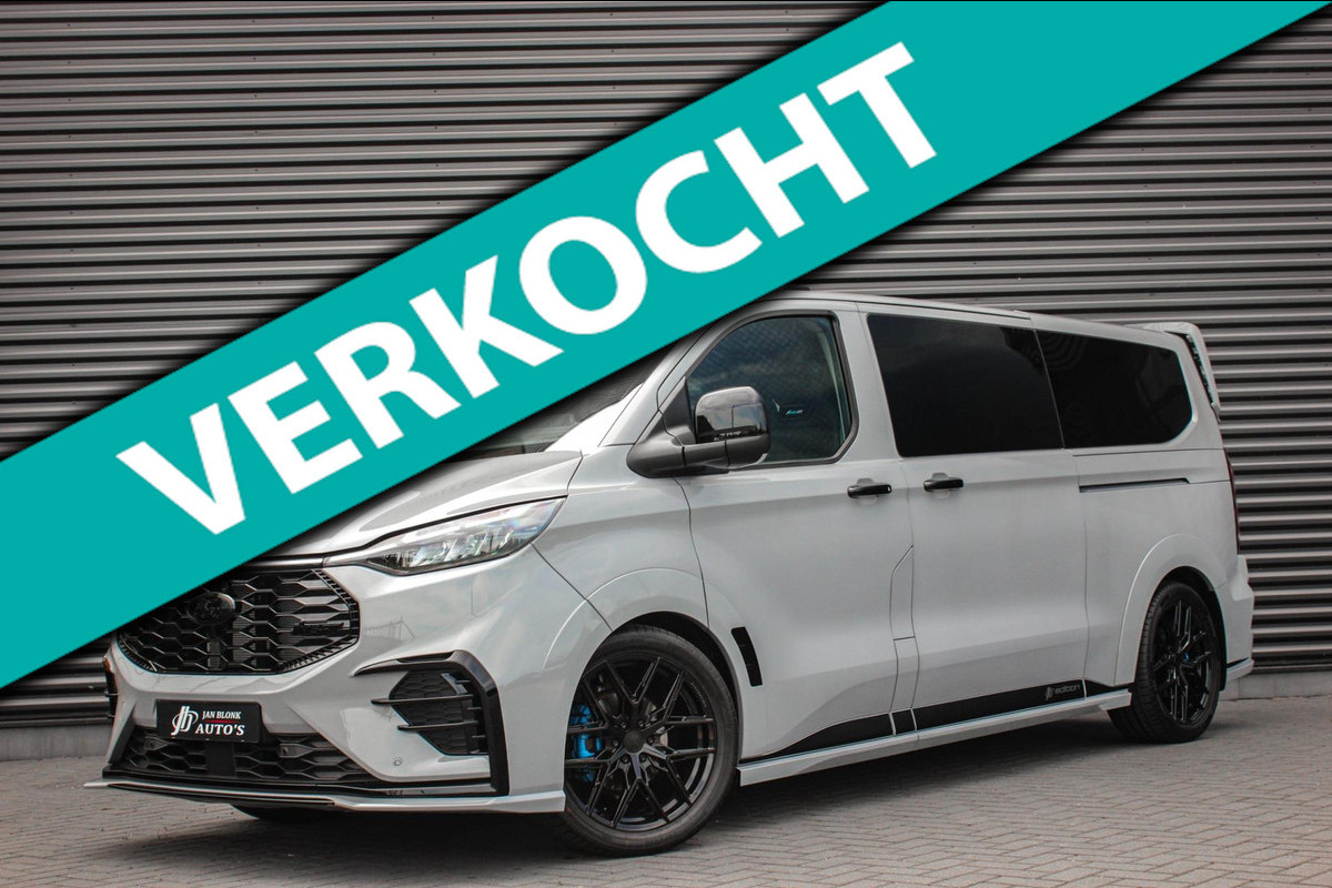 Ford Transit Custom 320 2.0 TDCI L2H1 MSRT DC DUBBEL CABINE MEGA LAGE BIJTELLING / KUIPSTOELEN / DIRECT RIJDEN / NAVIGATIE /GREY