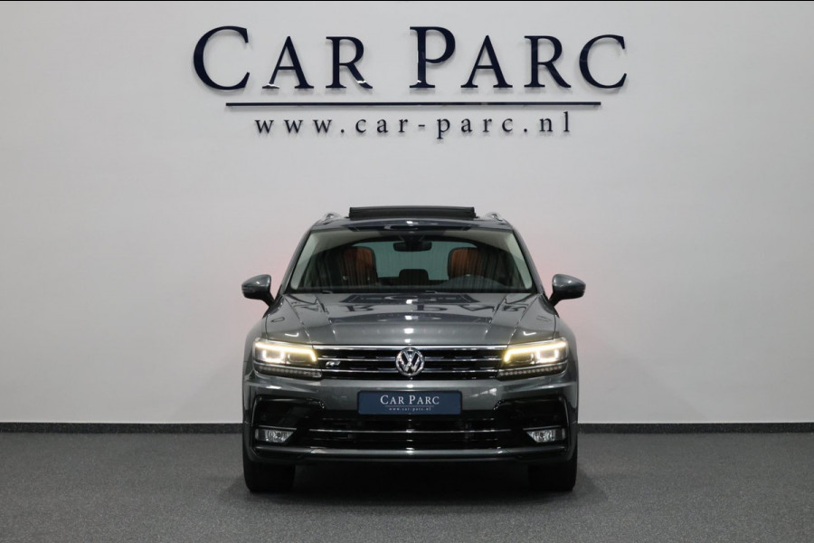 Volkswagen Tiguan 2.0 TSI 4Motion 220+PK R-LINE LED/VIRTUAL/HUD/PANO/LEER+S.VERWARMING+MEMORY/20"/360 CAM/LINE/ACC/12 MDN GARANTIE