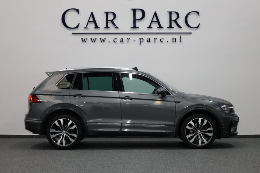 Volkswagen Tiguan 2.0 TSI 4Motion 220+PK R-LINE LED/VIRTUAL/HUD/PANO/LEER+S.VERWARMING+MEMORY/20"/360 CAM/LINE/ACC/12 MDN GARANTIE