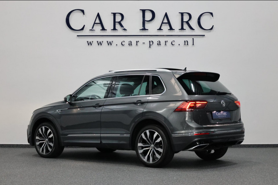 Volkswagen Tiguan 2.0 TSI 4Motion 220+PK R-LINE LED/VIRTUAL/HUD/PANO/LEER+S.VERWARMING+MEMORY/20"/360 CAM/LINE/ACC/12 MDN GARANTIE