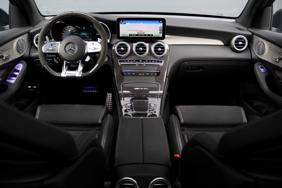 Mercedes-Benz GLC AMG 63 S V8 4MATIC+ Premium Plus | 510 PK | Keramisch | Carbon | Memory | Panoramadak | Burmester | Head-up | Distronic+ | Keyless | Nightpakket | Soundsystem |Trekhaak | Etc.