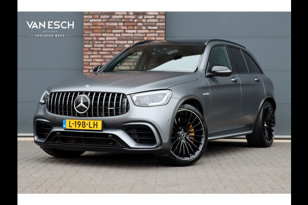 Mercedes-Benz GLC AMG 63 S V8 4MATIC+ Premium Plus | 510 PK | Keramisch | Carbon | Memory | Panoramadak | Burmester | Head-up | Distronic+ | Keyless | Nightpakket | Soundsystem |Trekhaak | Etc.