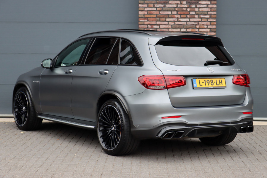 Mercedes-Benz GLC AMG 63 S V8 4MATIC+ Premium Plus | 510 PK | Keramisch | Carbon | Memory | Panoramadak | Burmester | Head-up | Distronic+ | Keyless | Nightpakket | Soundsystem |Trekhaak | Etc.