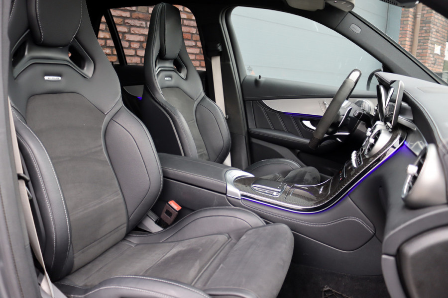 Mercedes-Benz GLC AMG 63 S V8 4MATIC+ Premium Plus | 510 PK | Keramisch | Carbon | Memory | Panoramadak | Burmester | Head-up | Distronic+ | Keyless | Nightpakket | Soundsystem |Trekhaak | Etc.