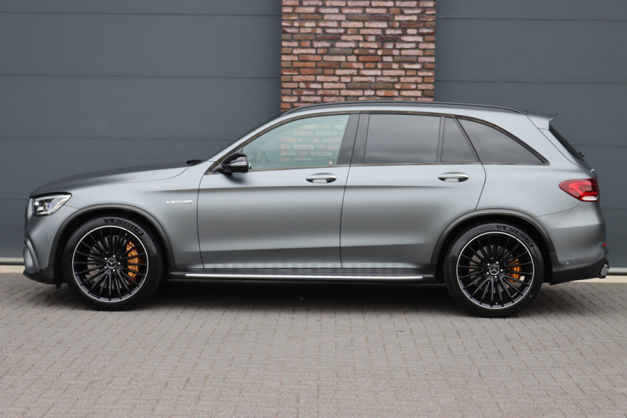 Mercedes-Benz GLC AMG 63 S V8 4MATIC+ Premium Plus | 510 PK | Keramisch | Carbon | Memory | Panoramadak | Burmester | Head-up | Distronic+ | Keyless | Nightpakket | Soundsystem |Trekhaak | Etc.