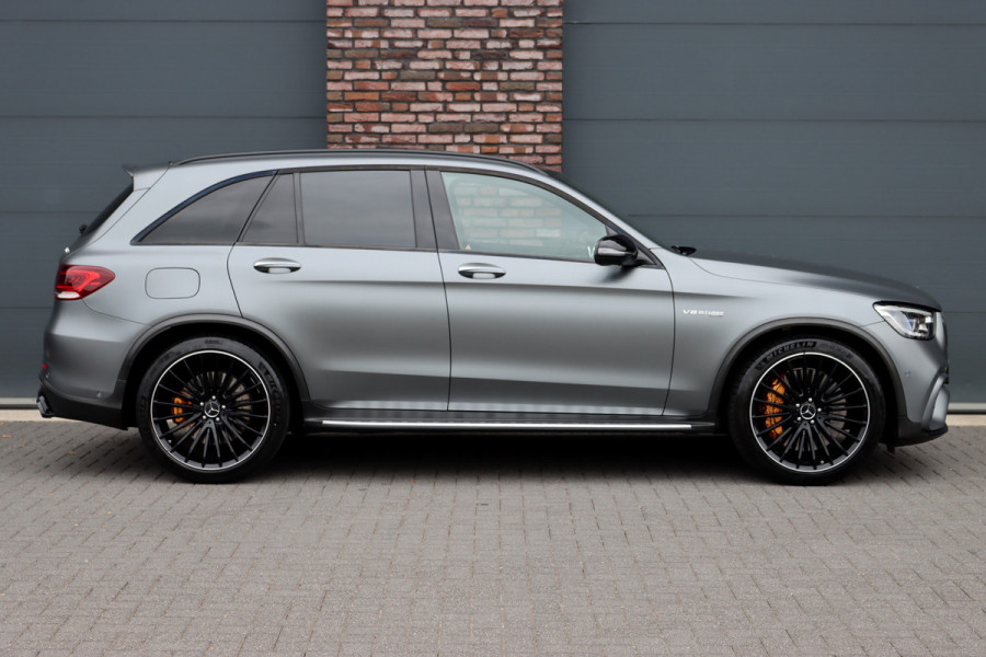 Mercedes-Benz GLC AMG 63 S V8 4MATIC+ Premium Plus | 510 PK | Keramisch | Carbon | Memory | Panoramadak | Burmester | Head-up | Distronic+ | Keyless | Nightpakket | Soundsystem |Trekhaak | Etc.