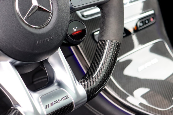 Mercedes-Benz GLC AMG 63 S V8 4MATIC+ Premium Plus | 510 PK | Keramisch | Carbon | Memory | Panoramadak | Burmester | Head-up | Distronic+ | Keyless | Nightpakket | Soundsystem |Trekhaak | Etc.