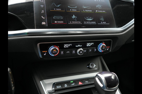 Audi Q3 45 TFSI e S Line Plug In Hybrid 245pk Dealer O.H PHEV | Matrix LED | Cruise Control | Sonos Soundsystem | Apple Carplay | Lane Assist | Lederen Sportstoelen Verwarmd | L.M. 20" |