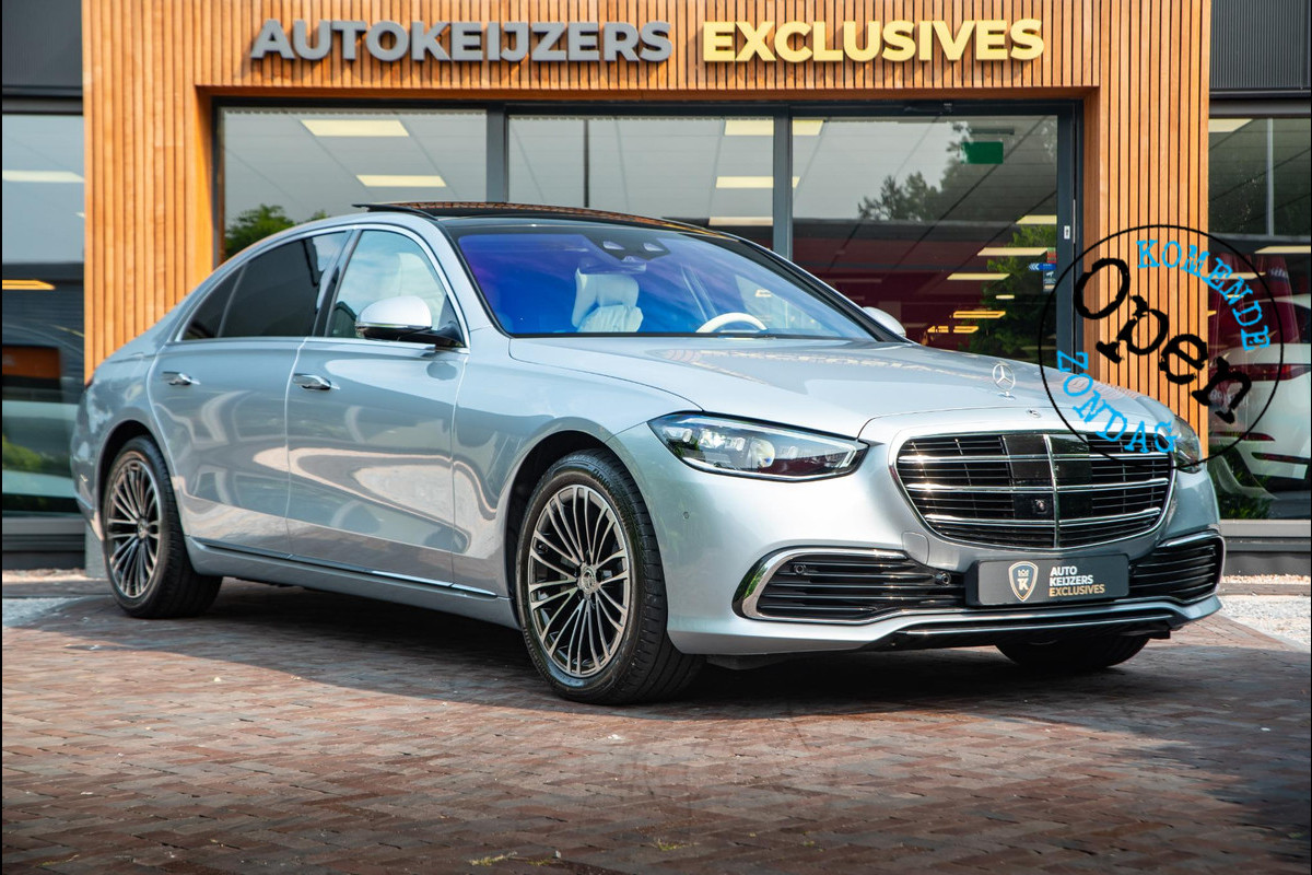 Mercedes-Benz S-Klasse 350d 4MATIC Lang Full Option Manufaktur Burmester Panodak 360 Cam Entertainment Massage