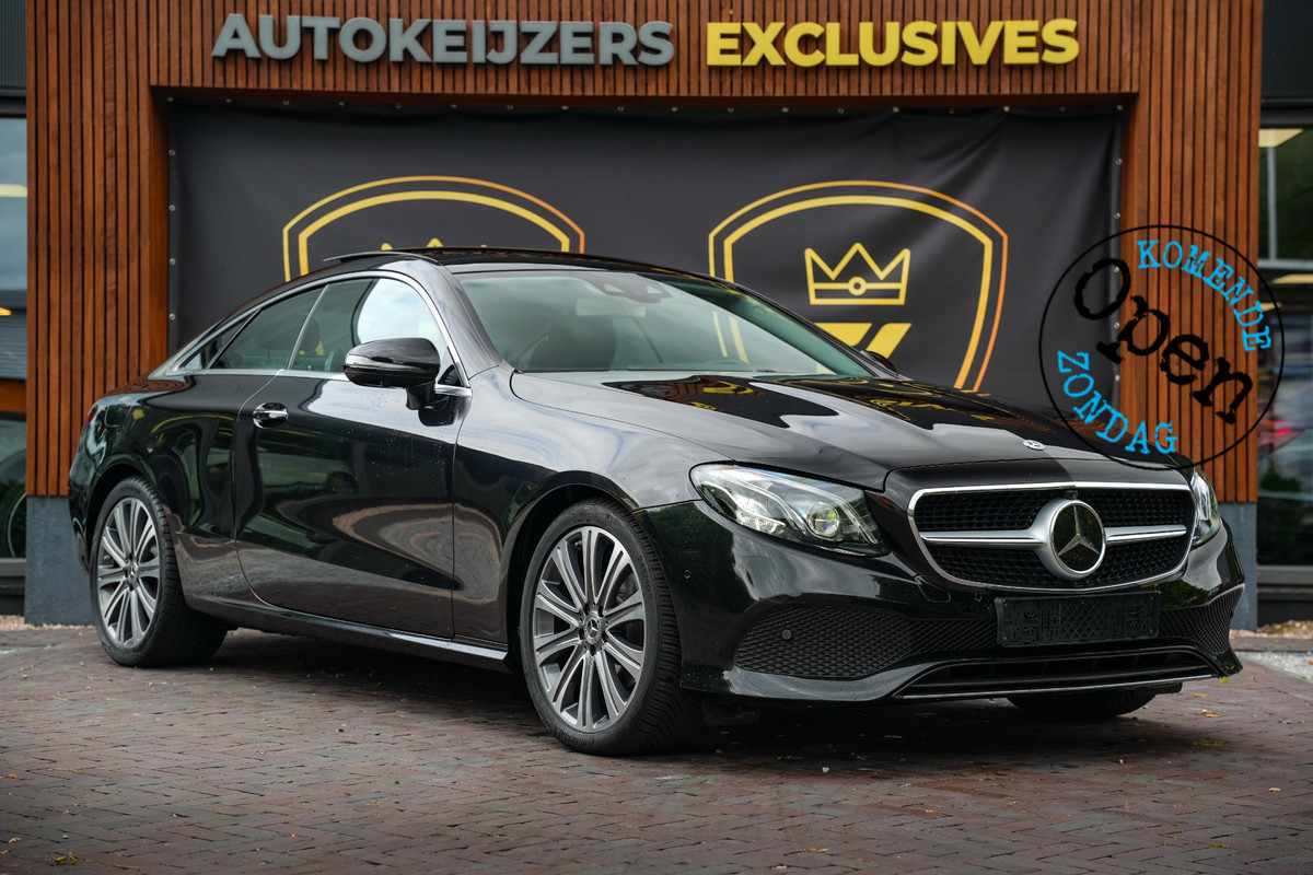 Mercedes-Benz E-Klasse Coupé 200 Panoramadak Adapt. Cruise Ambient Widescreen Keyless 19''LM