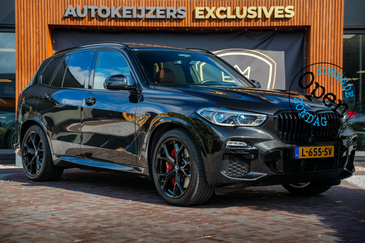 BMW X5 xDrive45e High Executive M Pakket Panoramadak Adapt. Cruise HUD Carbon Luxe Leder 21''LM
