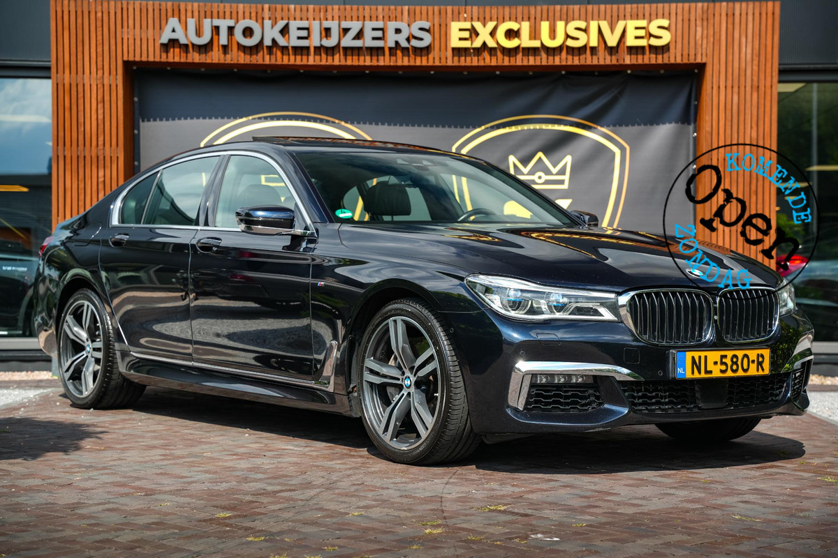 BMW 7 Serie 750i xDrive High Executive Panodak Memory Harman Kardon 360 Cam ACC DAB+
