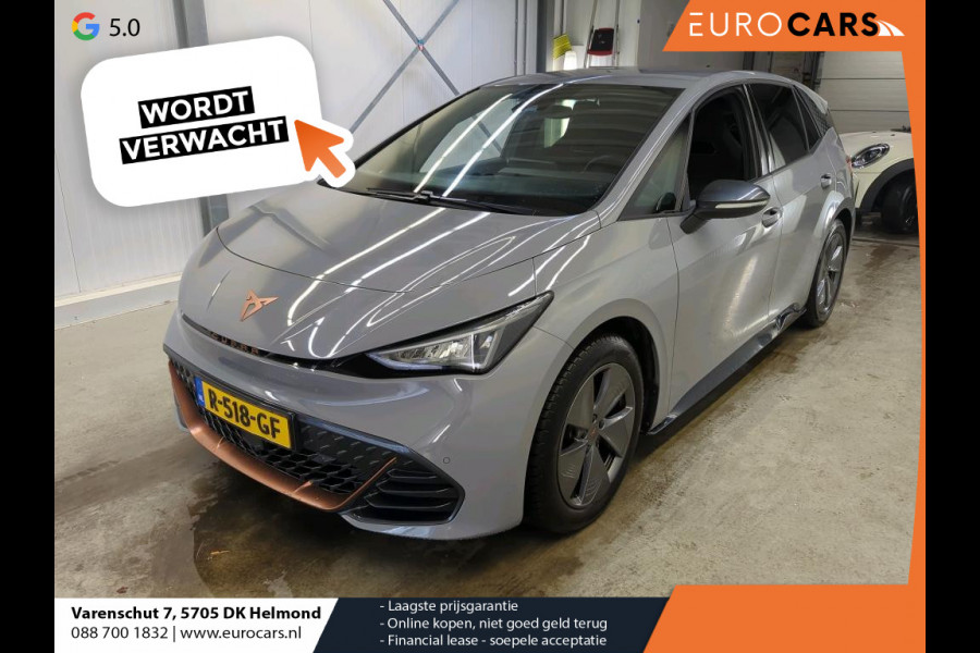 CUPRA Born Business 62 kWh Auto. Navigatie Apple Carplay/ Android Auto Camera Parkeersensoren Adaptive Cruise Control Stoel- en stuurverwarming Full Led Climate Control Lichtmetalen velgen