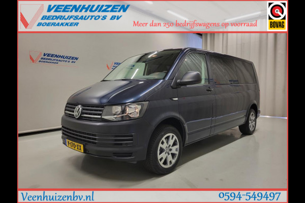 Volkswagen Transporter 2.0TDI 150pk L2/H1 Dubbele Cabine Automaat Euro 6!