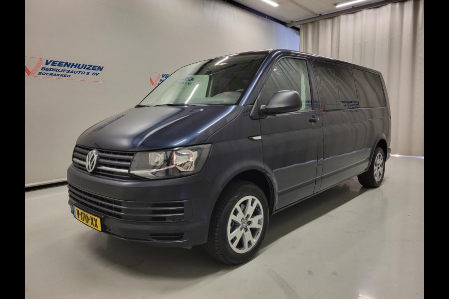 Volkswagen Transporter 2.0TDI 150pk L2/H1 Dubbele Cabine Automaat Euro 6!