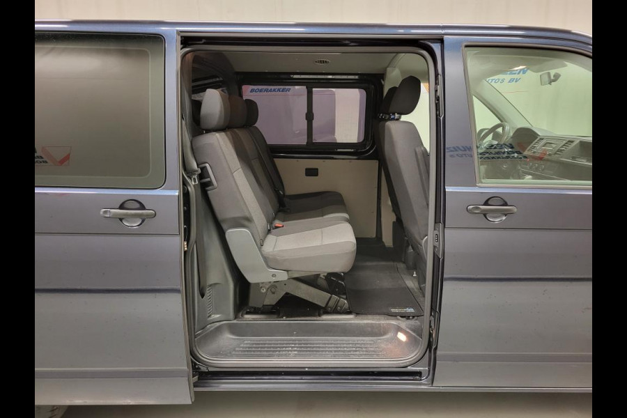 Volkswagen Transporter 2.0TDI 150pk L2/H1 Dubbele Cabine Automaat Euro 6!