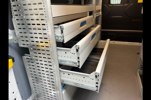 Ford Transit Custom SERVICEWAGEN LANG/ HOOG 320 2.0 TDCI EURO6 L2H2 3ZITS, TREND, SORTIMO INRICHTING ,V230 OMVORMER, RIJKLAARPRIJS