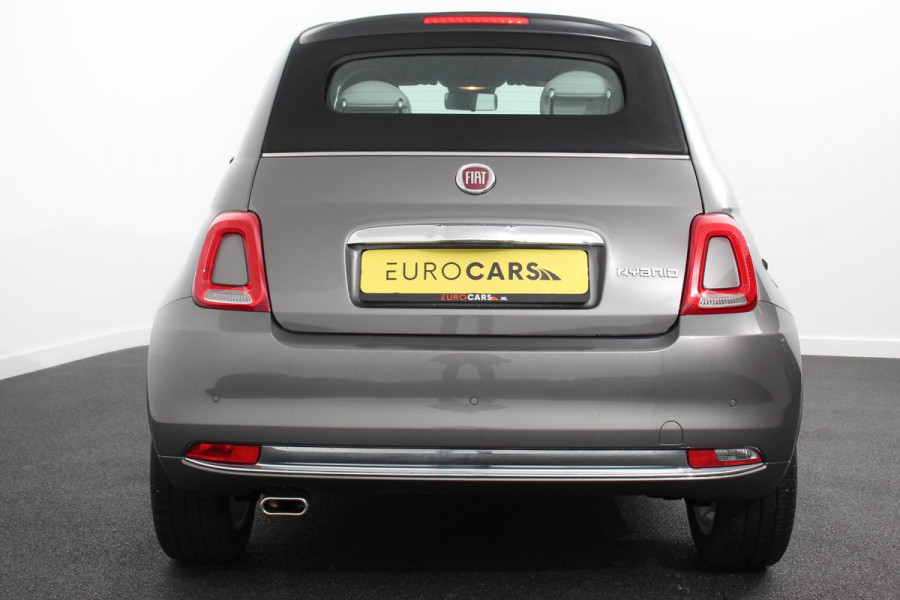 Fiat 500C 1.0 Hybrid Dolcevita Lederen Bekleding Cruise Control Climate Control  Parkeersensoren Achter DAB Lichtmetalen Velgen