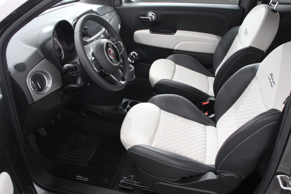 Fiat 500C 1.0 Hybrid Dolcevita Lederen Bekleding Cruise Control Climate Control  Parkeersensoren Achter DAB Lichtmetalen Velgen