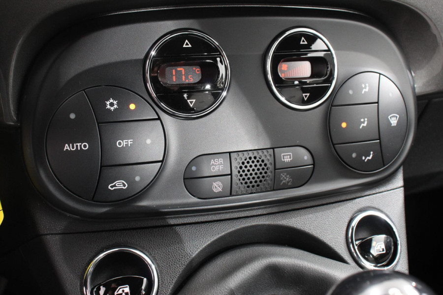 Fiat 500C 1.0 Hybrid Dolcevita Lederen Bekleding Cruise Control Climate Control  Parkeersensoren Achter DAB Lichtmetalen Velgen