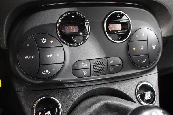 Fiat 500C 1.0 Hybrid Dolcevita Lederen Bekleding Cruise Control Climate Control  Parkeersensoren Achter DAB Lichtmetalen Velgen