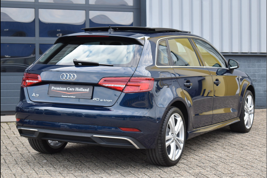 Audi A3 Sportback 40 e-tron 204 Pk Pano Navi Camera Vol Leder ACC Keyless B&O 18 Inch