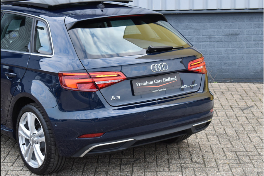 Audi A3 Sportback 40 e-tron 204 Pk Pano Navi Camera Vol Leder ACC Keyless B&O 18 Inch