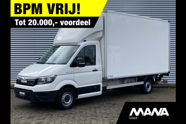 MAN TGE WORDT VERWACHT 3.180 Bakwagen NIEUW Dhollande laadklep Nieuw model