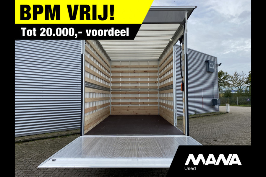 MAN TGE WORDT VERWACHT 3.180 Bakwagen NIEUW Dhollande laadklep Nieuw model