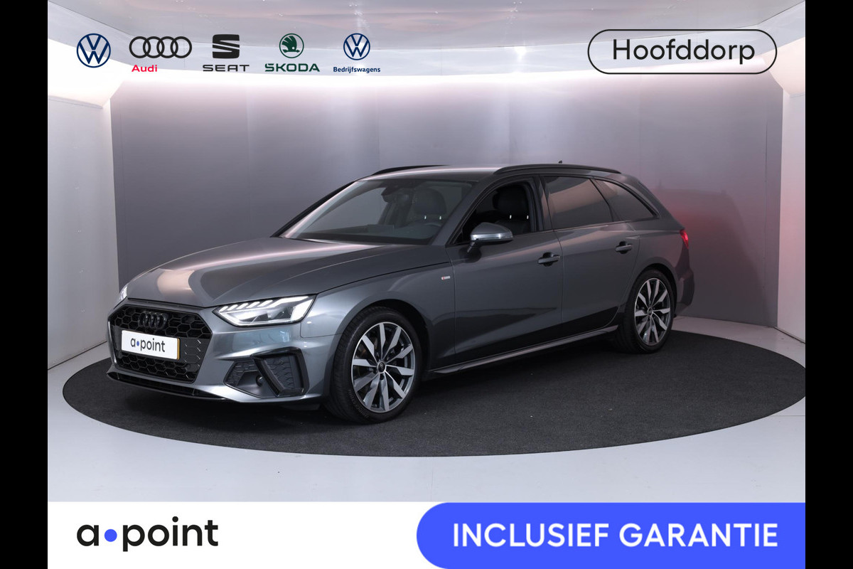 Audi A4 Avant 35 TFSI S edition Competition 150 pk S-tronic | Verlengde garantie | Navigatie | Parkeersensoren | Stoelverwarming | S-Line |