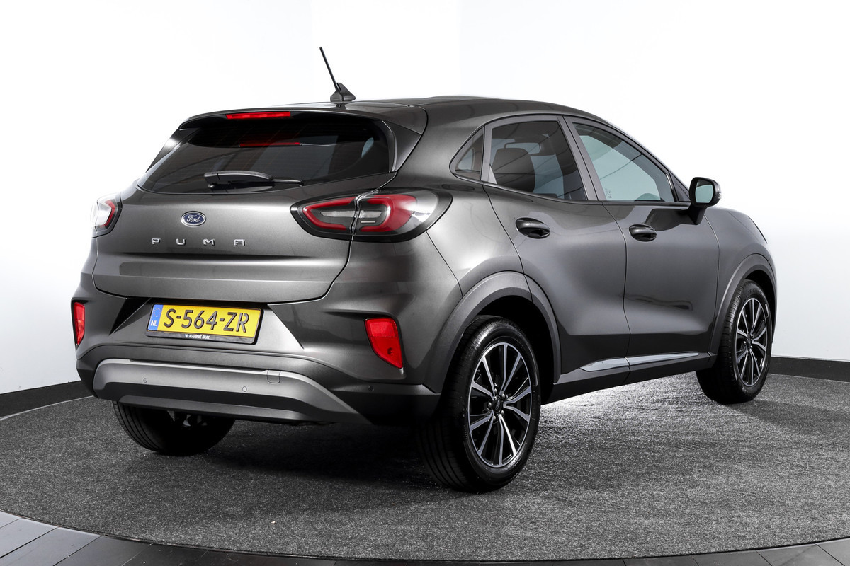 Ford Puma 1.0 EcoBoost Hybrid Titanium | Cruise | Stoel-+Stuur-+Voorruitverw. | Massage | PDC | NAV + App. Connect | ECC | DAB | LM 17" |