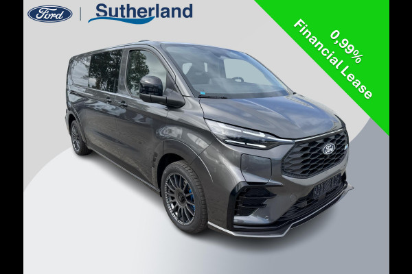 Ford Transit Custom 320 2.5 PHEV L2H1 MS-RT DC 233pk | | Dubbele Cabine | Dubbele zijschuifdeur | Inklapbare trekhaak | Navigatie systeem | Adaptieve LED koplampen met verblindingsvrij grootlicht | Bekleding zijwand en achterdeuren (volledig)