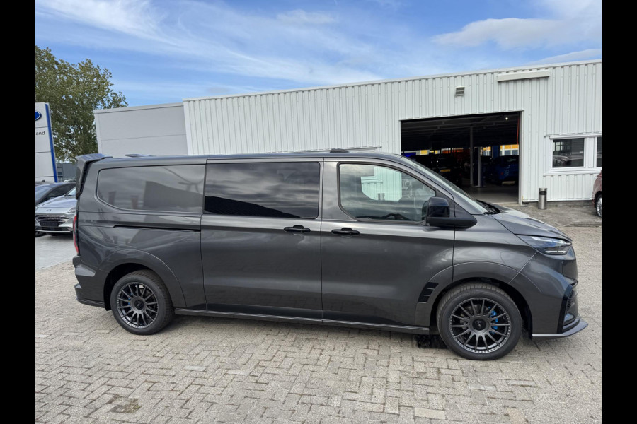 Ford Transit Custom 320 2.5 PHEV L2H1 MS-RT DC 233pk | | Dubbele Cabine | Dubbele zijschuifdeur | Inklapbare trekhaak | Navigatie systeem | Adaptieve LED koplampen met verblindingsvrij grootlicht | Bekleding zijwand en achterdeuren (volledig)