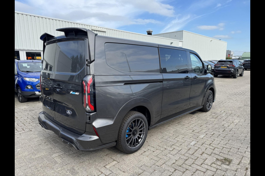 Ford Transit Custom 320 2.5 PHEV L2H1 MS-RT DC 233pk | | Dubbele Cabine | Dubbele zijschuifdeur | Inklapbare trekhaak | Navigatie systeem | Adaptieve LED koplampen met verblindingsvrij grootlicht | Bekleding zijwand en achterdeuren (volledig)