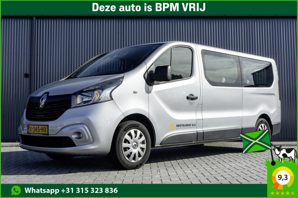 Renault Trafic Passenger **dCi 9-Pers L2H1 | Incl. BPM, BTW vrij | Navi | R-Link | Airco | Cruise | PDC | Euro 6**