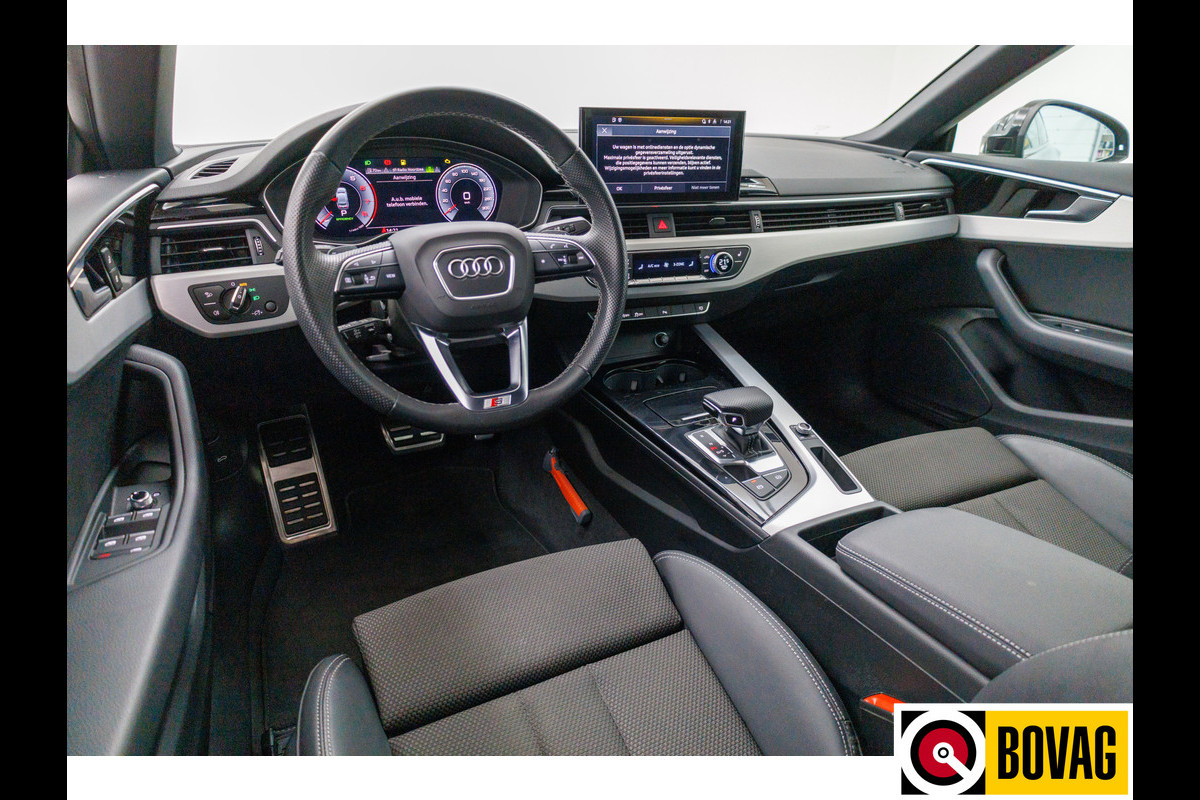 Audi A5 Sportback 40 TFSI 2x S-Line 204 PK | Navigatie | App. connect | Elc. achterklep | Stoelverwarming | Adaptieve cruise control, 19" LMV, Draadloze tel. lader, Extra getiunt glas