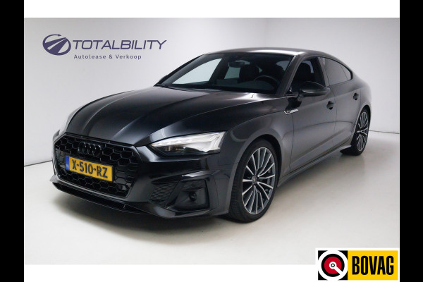 Audi A5 Sportback 40 TFSI 2x S-Line 204 PK | Navigatie | App. connect | Elc. achterklep | Stoelverwarming | Adaptieve cruise control, 19" LMV, Draadloze tel. lader, Extra getiunt glas