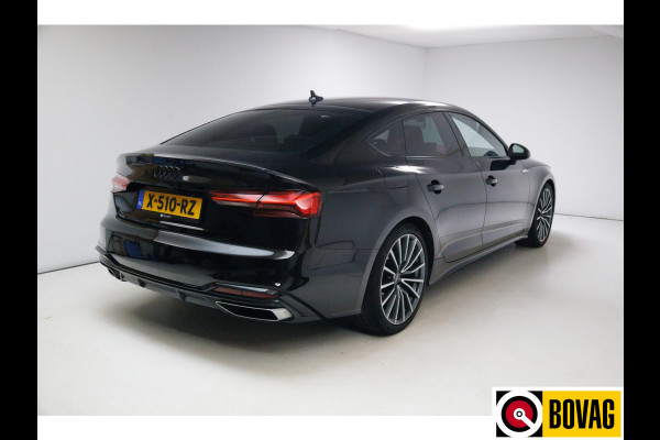 Audi A5 Sportback 40 TFSI 2x S-Line 204 PK | Navigatie | App. connect | Elc. achterklep | Stoelverwarming | Adaptieve cruise control, 19" LMV, Draadloze tel. lader, Extra getiunt glas