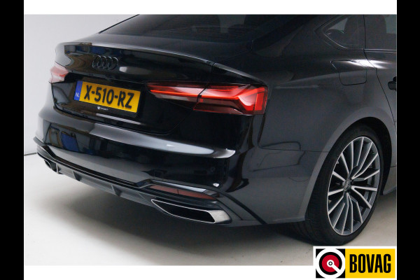 Audi A5 Sportback 40 TFSI 2x S-Line 204 PK | Navigatie | App. connect | Elc. achterklep | Stoelverwarming | Adaptieve cruise control, 19" LMV, Draadloze tel. lader, Extra getiunt glas