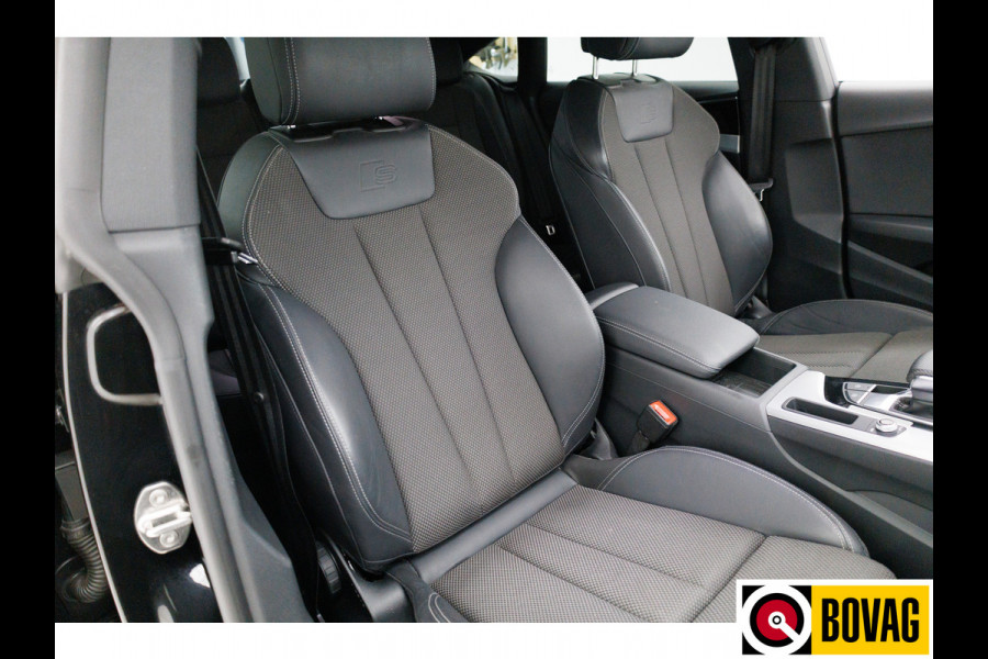 Audi A5 Sportback 40 TFSI 2x S-Line 204 PK | Navigatie | App. connect | Elc. achterklep | Stoelverwarming | Adaptieve cruise control, 19" LMV, Draadloze tel. lader, Extra getiunt glas