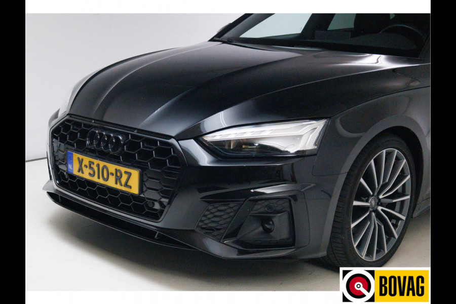 Audi A5 Sportback 40 TFSI 2x S-Line 204 PK | Navigatie | App. connect | Elc. achterklep | Stoelverwarming | Adaptieve cruise control, 19" LMV, Draadloze tel. lader, Extra getiunt glas