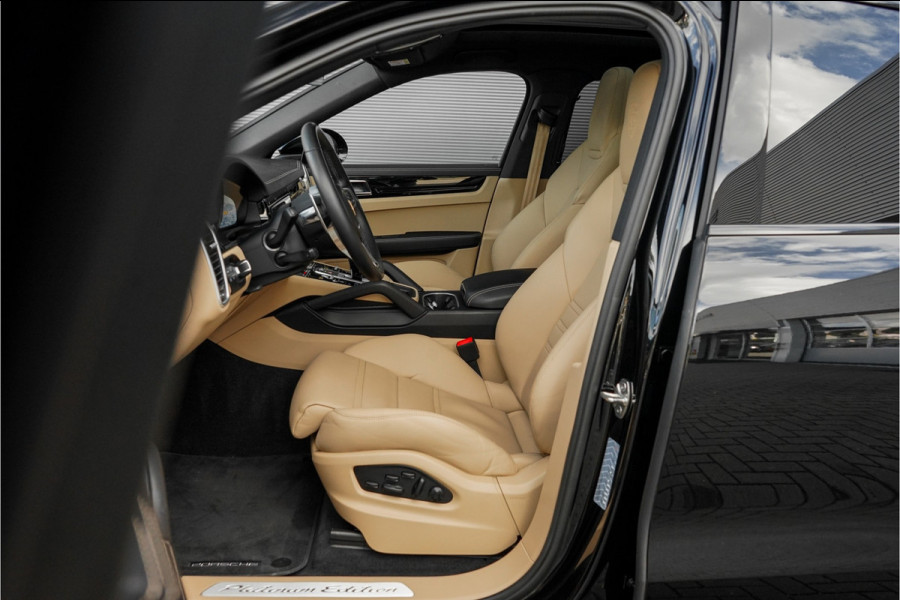 Porsche Cayenne Coupé 3.0 E-Hybrid Platinum Luchtvering ACC 22" Elek Trekhaak