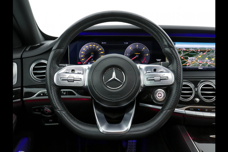Mercedes-Benz S-Klasse 400d 4-Matic Lang Aut. *PANO | DISTRONIC | BURMESTER-AUDIO | TOP-VIEW | KEYLESS | BLIND-SPOT | AIRMATIC | FULL-LEATHER  | FULL-LED |  MEMORY-PACK  | WIDE-SCREEN-DIGI-COCKPIT | AMBIENT-LIGHTNING |  HEATED/VENTI