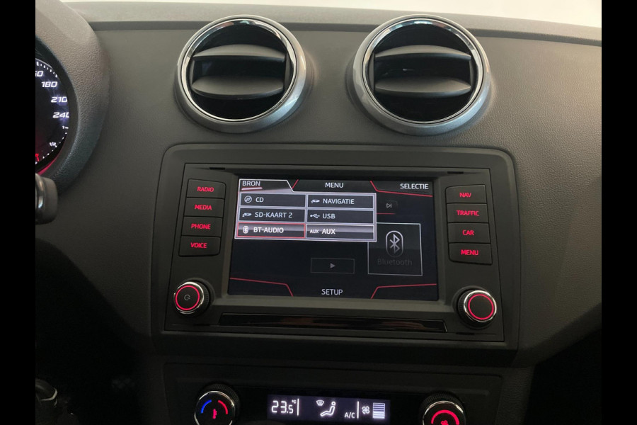 Seat Ibiza 1.0 TSI FR 110PK AIRCO CLIMA NAVI CRUISE BT MULTI STUUR 6VERS SPEC INT PRIVACYGLAS ZEER NETTE AUTO