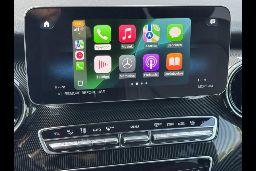 Mercedes-Benz V-Klasse 300d L3 Avantgarde AMG 360 Camera Burmester Groot scherm Adaptieve cruise
