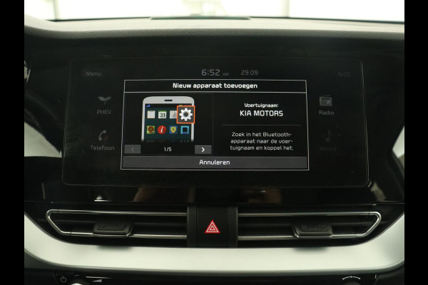 Kia Niro 1.6 GDi PHEV DynamicLine | Adaptive cruise | Half leder | Camera | Carplay | Navigatie | Climate control | Parkeerhulp